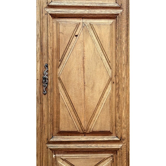 Antique Oak Wardrobe, 1700 For Sale - Image 5 of 5