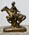 Vintage Spelter Indian Warrior on a Horse in a Bronze Finish For Sale In Philadelphia - Image 6 of 11