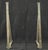 Pair of Nickel Plated Brass Wall Mount Shelf Brackets For Sale - Image 6 of 6