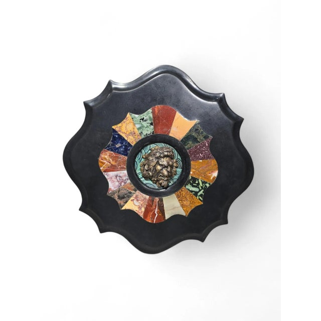 Italian Hardstone and Silver Plaque, Early 19th Century For Sale - Image 9 of 12