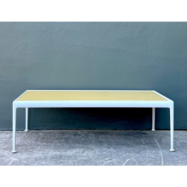 Yellow Vintage MCM Richard Schultz for Knoll 1966 Coffee Table For Sale - Image 8 of 12