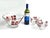 1970s Mid 20th Century Wheaton Glass Graphic Salad Bowls Set, 7 Pieces For Sale - Image 5 of 11