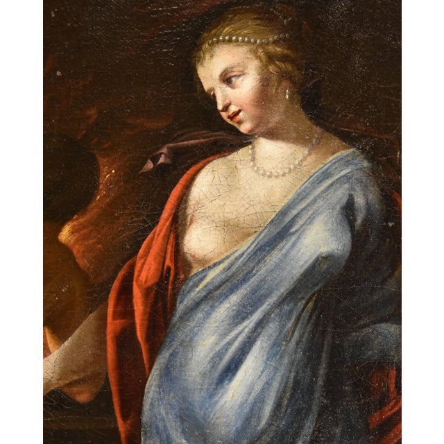 Workshop of Jacques Blanchard, Thetis Hephaestus, 1630, Oil on Panel, Framed For Sale - Image 13 of 16