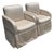 Pair of Art Deco Style Scalamandre Silk Upholstered Parsons Chairs For Sale In Los Angeles - Image 6 of 7
