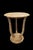 A beautiful very unusual round tesselated tile side table by Maitland Smith. This is a very unique table.. The table is...