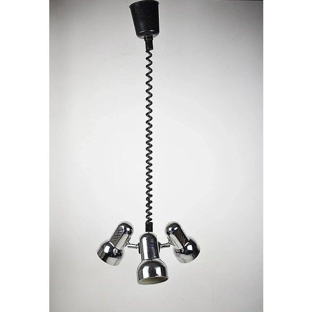 Vintage Pendant Lamp in Metal, 1990s For Sale - Image 6 of 7