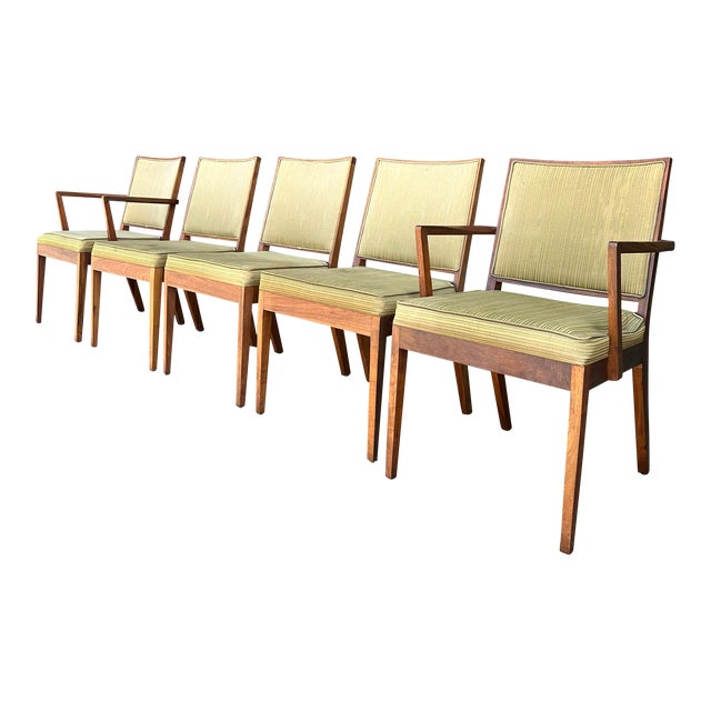 Set of 5 Glenn of California Dining Chairs by Stewart McDougal For Sale
