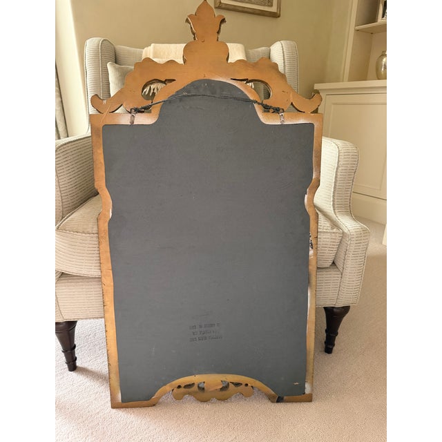 Late 20th Century Venetian Etched/Beveled Glass Mirror. For Sale - Image 9 of 10
