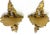 Mid 20th Century Vintage Italian Rococo Style Gilt Carved Wood Wall Brackets- a Pair For Sale - Image 5 of 13