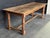 1920s Farmhouse Dining Table in Bleached Oak, 1920 For Sale - Image 5 of 11