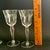 Vintage Etched Floral Wine Glasses, Set of 6, Mid-Century Barware For Sale - Image 9 of 9