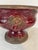 Italian Short Italian Red Glaze Pedestal Urn For Sale - Image 3 of 4