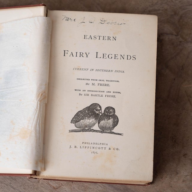 Eastern Fairy Legends — 1876 Antique Gilt-Decorated Fairy Tale Book For Sale - Image 9 of 10
