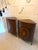 Antique English Victorian Marquetry Mahogany Corner Cabinets, 1880, Set of 2 For Sale - Image 4 of 16