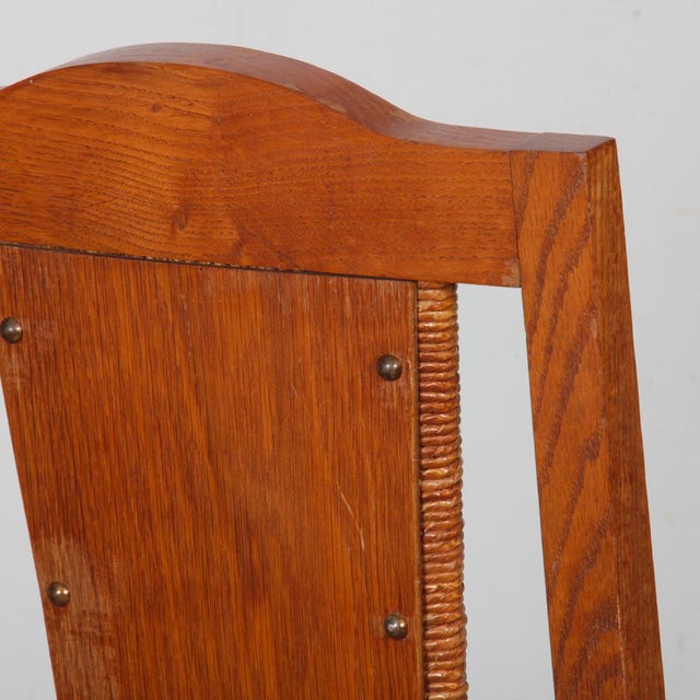 Chairs in the style of Charles Dudouyt, 1950, Set of 6 For Sale - Image 11 of 14