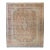 Vintage Tabriz Rug, Hand-Knotted Wool, Floral Pattern, Pale Apricot & Burgundy, 10x13 For Sale