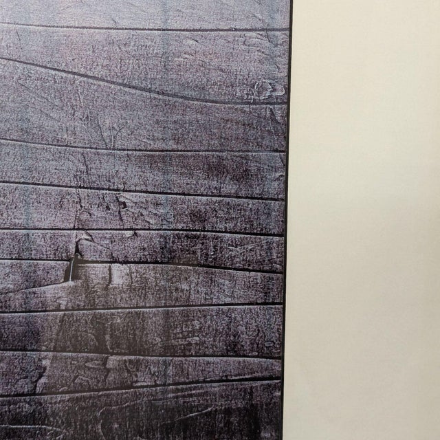 Framed Abstract Landscape Painting in Soft Blue and Purple Tones For Sale In San Francisco - Image 6 of 7