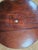 1960s Paul Evans Large Round Walnut Platter With Sunburst Pewter Inlay For Sale - Image 5 of 5