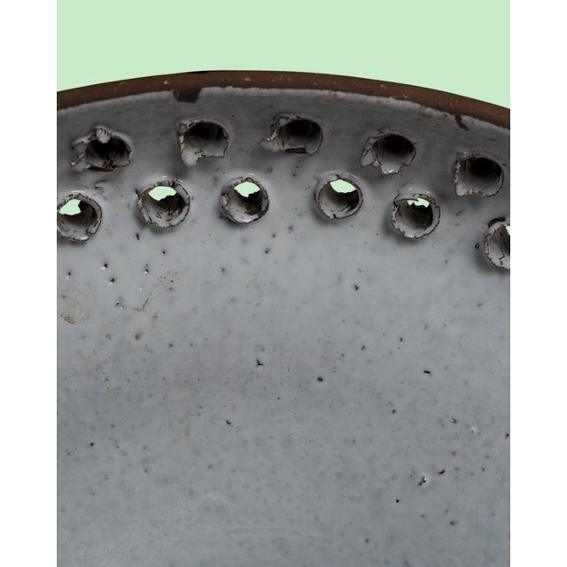 Brutalist Danish Ceramic Lampshade, 1960s For Sale - Image 6 of 12