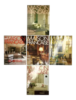 French Interior Decorating Magazines - Set of 5