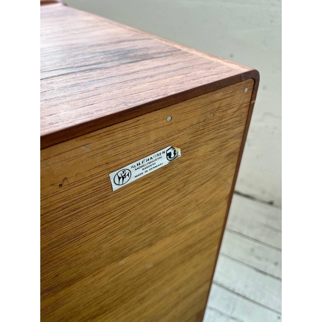 Vintage Teak Sideboard from H.P. Hansen For Sale - Image 12 of 13