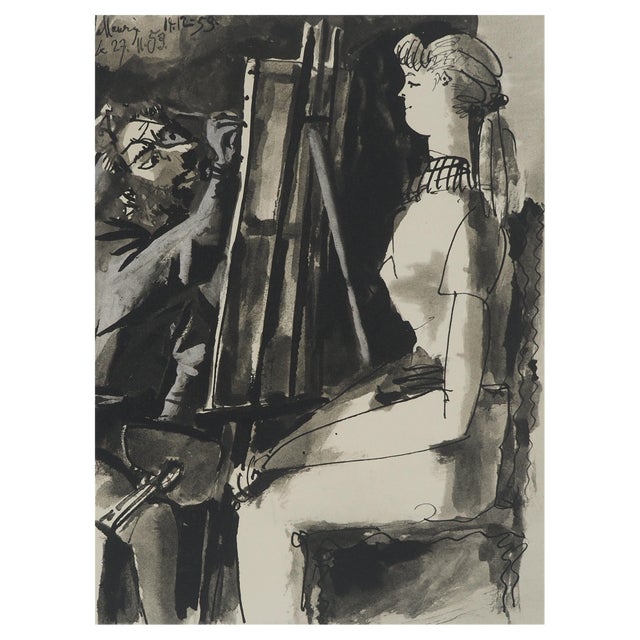 Pablo Picasso, The Artist's Muse, Lithograph For Sale