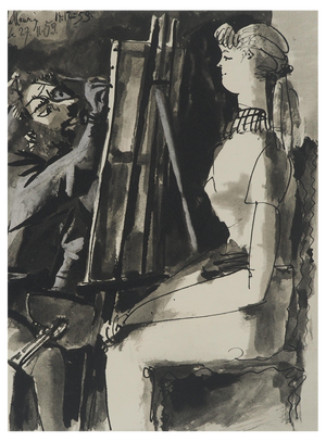 Pablo Picasso, The Artist's Muse, Lithograph