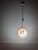 Orange Murano Glass Eclisse Chandelier, 1960s For Sale - Image 8 of 12