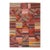 1930s Mid-Sized Multi Geometric Antique Turkish Village Kilim Flatweave Wool Rug For Sale