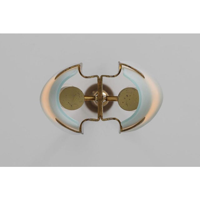 Metal Model 1636 Pendant Lamp by Max Ingrand for Fontana Arte, Italy, 1960 For Sale - Image 7 of 18