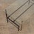 Black 1940s French Iron and Glass Coffee Table For Sale - Image 8 of 14