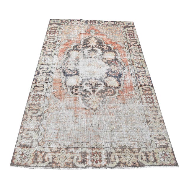 Antique Anatolian Rug - 4′11″ × 8′2″ For Sale