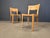 Vintage Oak Dining Chairs, Belgium, 1980s, Set of 6 For Sale - Image 3 of 16