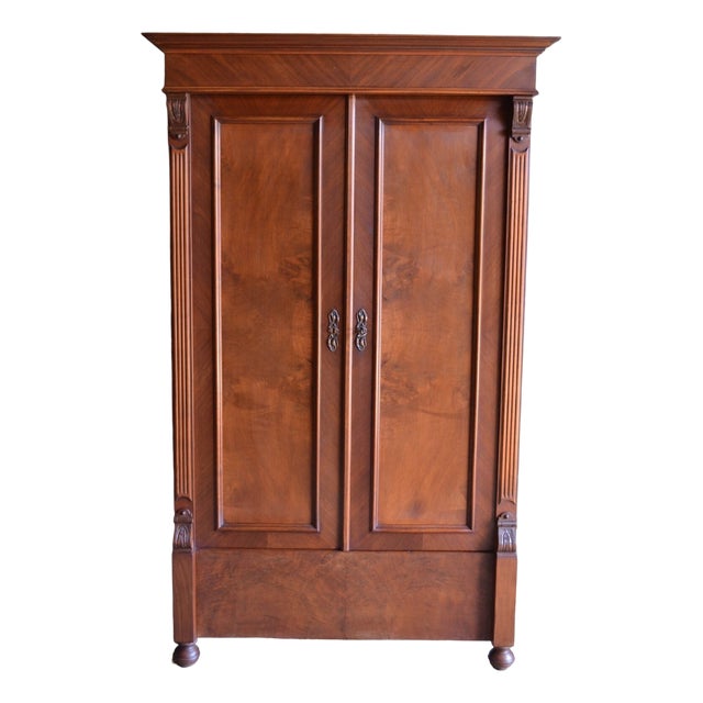 Art Deco Mahogany Cabinet For Sale