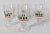 Glass Vintage Mid Century Libbey Holiday Christmas Clear Footed Glass Mugs - Set of 6 For Sale - Image 7 of 10