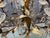 Italian Florentine Tole Chandelier, Italy, 1950s For Sale - Image 4 of 12