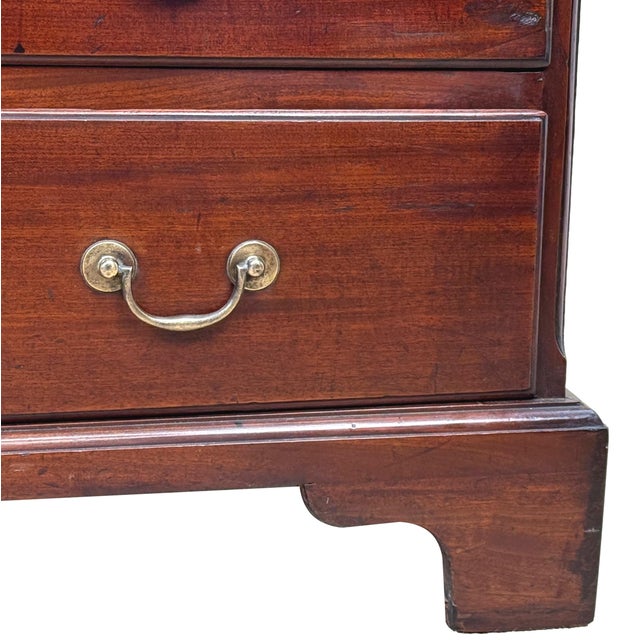 Antique Georgian Mahogany Chest, 1750 For Sale - Image 6 of 13