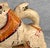 Vintage Hindu Gajasimha Foodog Lion W/ Elephant Painted Sculpture - 12" For Sale - Image 13 of 14