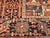 Vintage Persian Heriz Serapi Rug, Hand-Knotted Wool, Geometric Pattern, Rust-Red & Blue, 7x10 For Sale - Image 4 of 18