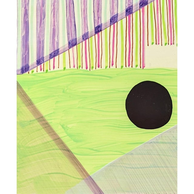 2020s Max Manning “Untitled (PPR400)” Contemporary Abstract Colorful Pastel Geometric Painting, 2022 For Sale - Image 5 of 7