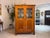 Restored Biedermeier Display Cabinet, Bookcase, Collector's Cabinet. Dimensions: Height x Width x Depth 185 x 134 x 54 cm....