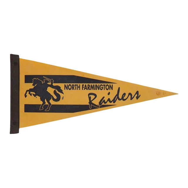 North Farmington Raiders Felt Flag Pennant For Sale