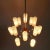 Mid-Century Teak Chandelier, 1960s For Sale - Image 9 of 14