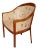 Ward Bennett For Brickel Fabric Upholstered Arm Chair For Sale