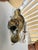 Vintage Mid-Century Maria Theresa Style Crystal Wall Sconce - A Pair For Sale - Image 9 of 9