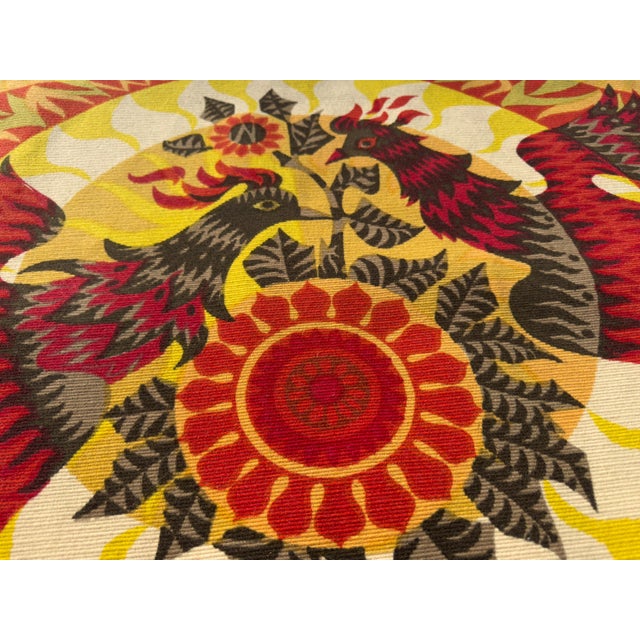 1960s 1960s “Les Phénix” Wool Tapestry by Alain Cornic, Atelier Robert Four For Sale - Image 5 of 18