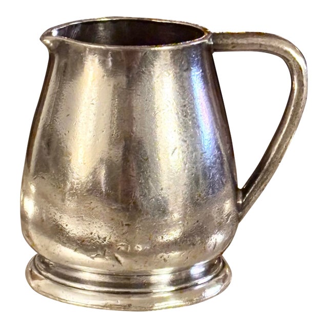 Antique Hotel Silver Creamer Hotel Dixie New York For Sale