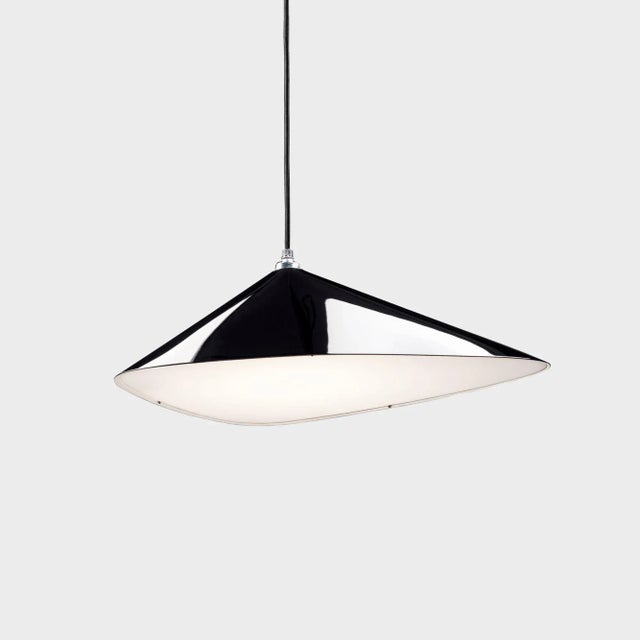 Monumental Daniel Becker Emily 9 Chandelier in Glossy Black/Oak for Moss Objects For Sale - Image 4 of 12