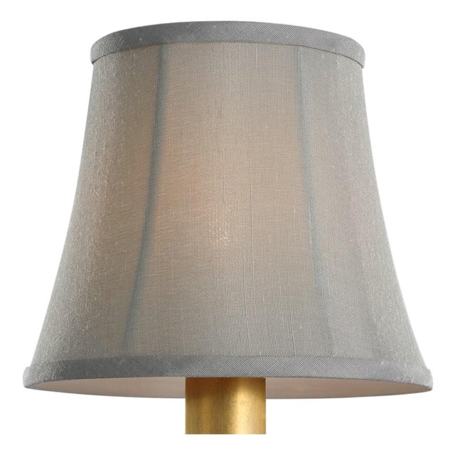 Visual Comfort Signature 6" Mist Silk Soft Empire Shade For Sale