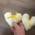 Yellow Lace Hearts Pack of 2 Handmade For Sale - Image 6 of 12